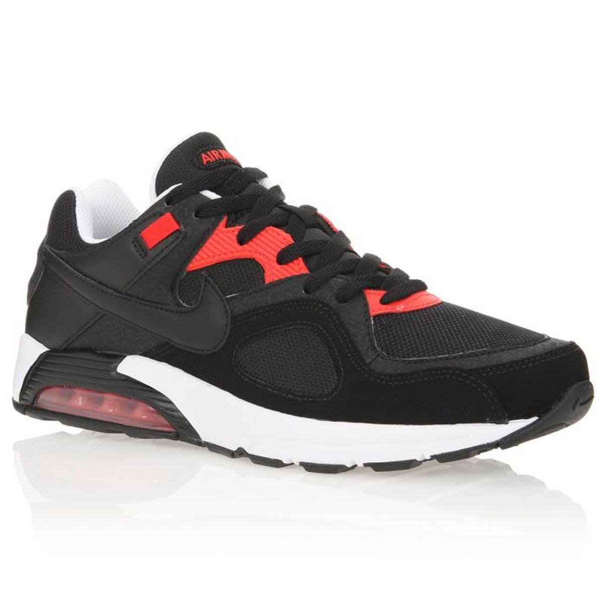 NIKE Baskets AIR MAX GO STRONG ESSENTIAL Homme Noir rouge - Cdiscount