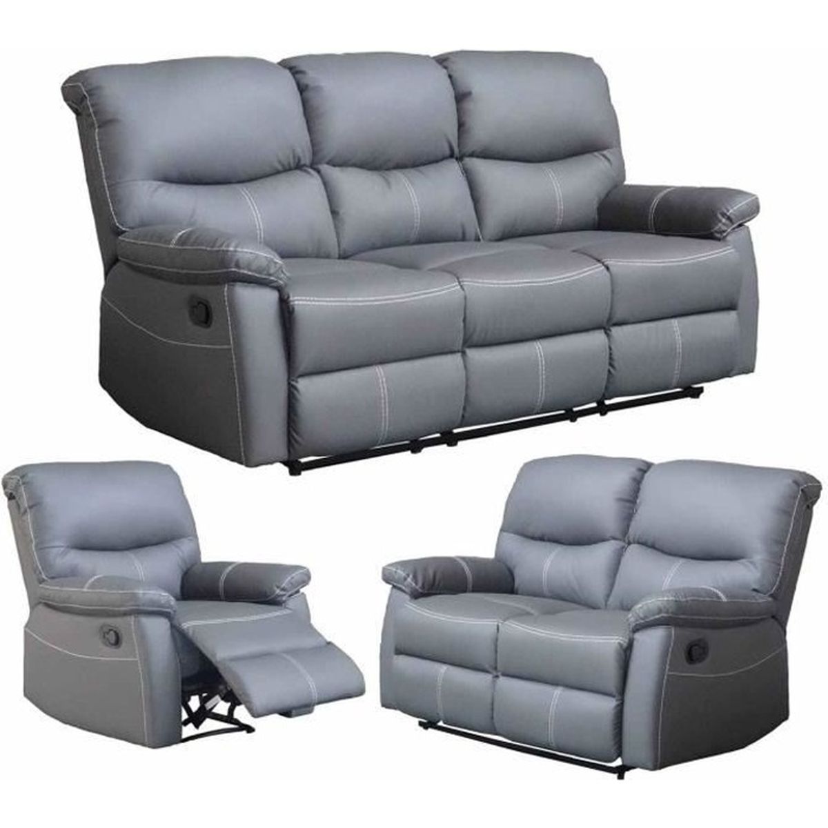 Canape Relax Electrique 3 Places Achat Vente Pas Cher