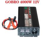 GOBRO Convertisseur 12V à 220V 4000W onde pur sinus - Onduleur