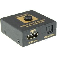 Banconre®Adaptateur HDMI ARC vers HDMI et convertisseur audio optique 4k 3D 1080P CEC@zf114
