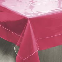 SOLEIL D'OCRE Nappe de table rectangulaire Cristal 140x200 cm transparent