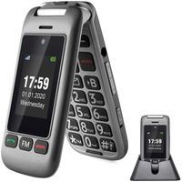 artfone Téléphone Portable à Rabat 2G-3G sans contrat pour Senior avec Station de Charge pour Les Personnes âgées[16]