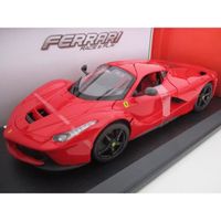 Voiture de collection - BBURAGO - Ferrari LaFerrari - Rouge - Echelle 1/18
