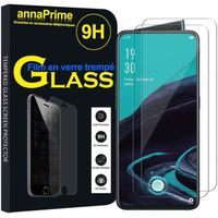 VCOMP® Pour Samsung Galaxy A54 5G 6.4": Lot - Pack de 2 Films de protection écran Verre Trempé