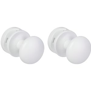 Blanc Pat/ère pour s/èche serviette de tube rond