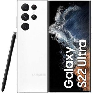SMARTPHONE Samsung Galaxy S22 Ultra 128 Go Blanc fantôme
