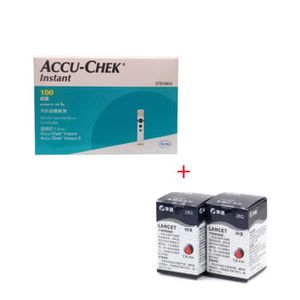 AUTRE PERIPHERIQUE USB  Accu-Chek Instant Test Strips 100's + Lancets 100'
