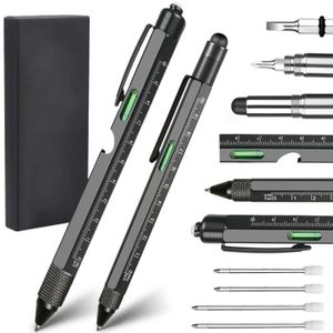 1 porte stylo en forme frigo 10.7*9.8*7.5cm avec 10 crayon en bois noir
