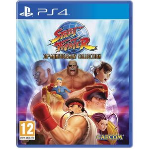 JEU PS4 Collection du 30e anniversaire de Street Fighter p