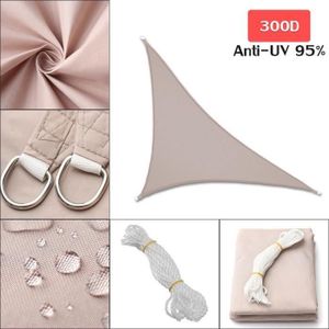 Voile Ombrage Triangle Rectangle 3x4x5 Tempsa Toile Solaire Impermeable Voile Ombrage Triangle Rectangle