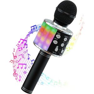 Microphone de karaoké filaire pour filles garçons micro dynamique portable,  enfants haut-parleur karaoké tout-petits microphone pour le chant - Snngv