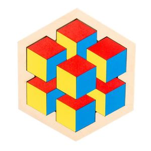 PUZZLE Classique - Jouets en bois Montessori Puzzle 3D Ta