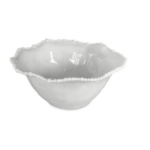 SALADIER Saladier en céramique blanc 35 cm - Baci Milano 16 Blanc
