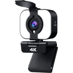 WEBCAM BRIHIEVY Webcam 4K Ultra HD avec Microphone pour A