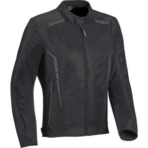 A-pro Blouson Oxford Nylon Homme Textile CE Protections Thermique Moto Rouge M