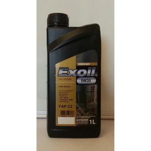 HUILE MOTEUR huile EXOIL5W30 C2 spéc.FAP1L