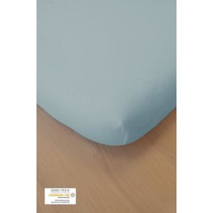 180x200-200x200 cm et/érea Drap Housse en Jersey Gris givr/é Drap Housse 100/% Coton Hauteur du Matelas jusqu/à 25 cm
