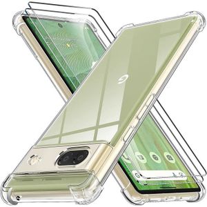 ACCESSOIRES SMARTPHONE Coque Silicone Angles Renforces + 2 Vitres Protect