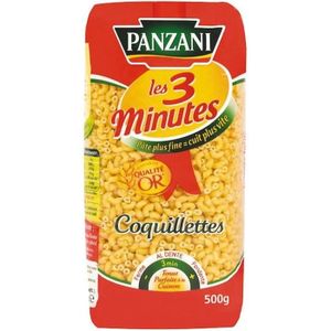 PENNE TORTI & AUTRES Cuisson rapide coquillettes 500 g Panzani