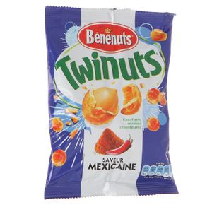 CACAHUÈTES FRUITS SECS BENENUTS Twinuts Saveur Mexicaine 150g