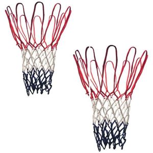 Martola Filet de Basket Filet de Remplacement en Nylon Filet de Basket Lumineux Filet de Balle Permanent Remplacement de Lueur dans lobscurit/é pour Panier de Basket de Taille Standard