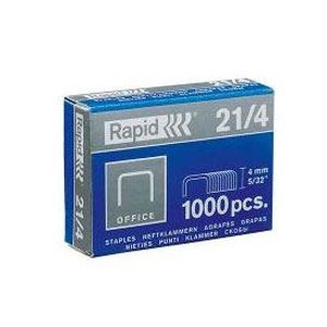 Rapid 24867400 Bo/îte de 5000 Agrafes 21//4 mm Galva