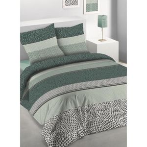 260 x 240 cm Imprim/é Ateliers du linge Ethna Parure de Lit 100/% Coton