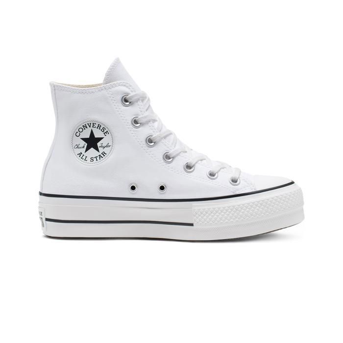 Converse montant femme blanche discount