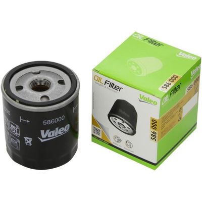 VALEO 586000 Filtro Olio – Alte Prestazioni, Filtrazione Massima Per Motore, Dimensioni: H91mm D79mm Filetto M20x1.5
