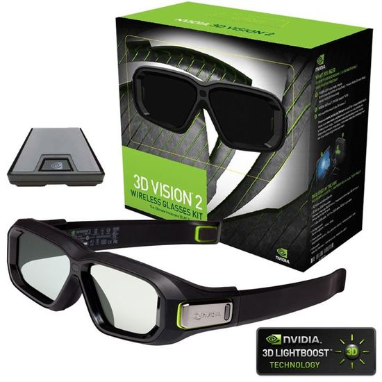 Lunette nvidia 3d vision 2 best sale