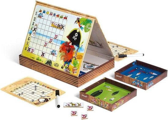 Touché coulé la bataille navale vintage de MB - Jeux & Jouets