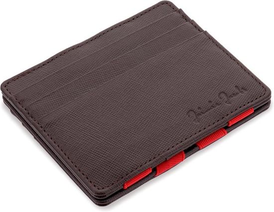 Portefeuille Magique YITONGFU - Porte-Cartes RFID Avec Compartiment Monnaie Zippé | Design Compact 10,5x7,5cm