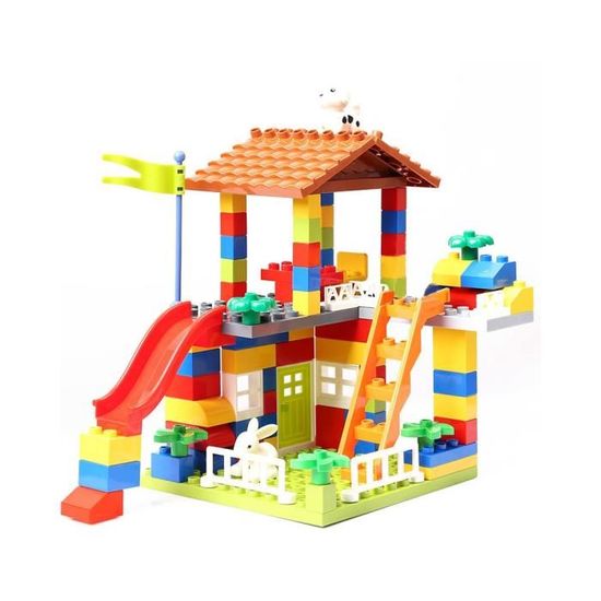 Jeu De Construction Pour Enfant – Château Rose En Briques, Thème Princesse – Recommandé Pour Les 7-8 Ans