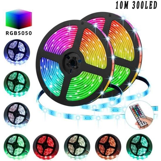 BOBINE BANDE LED 5050 Flexible 5M Adhésif Lumière Interne Extérieur IP65 Top EUR 9,74 - FR
