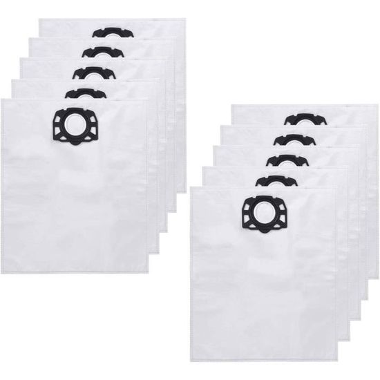 Lot De 5 Sacs Filtrants Pour Aspirateur NT 30/1