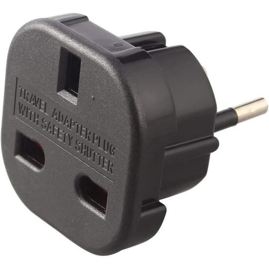 Adaptateur De Prise USA Vers Europe – Compact, Ignifuge – Pour Voyages, études à L’étranger, Aéroports – Convertisseur De Charge Simple - 5