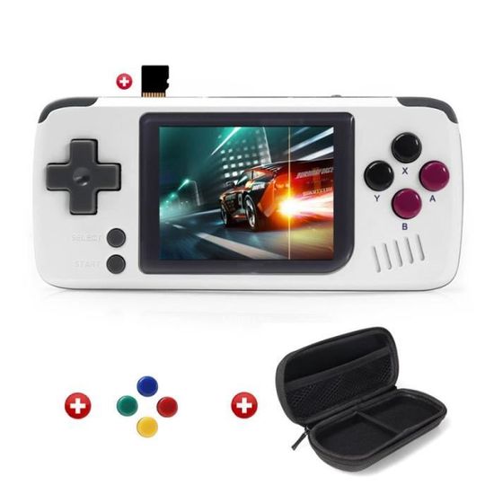 Console de jeux vidéo pour enfants, écran portable 2,4 pouces, console de jeux avec carte mémoire-PocketGo 8 Go