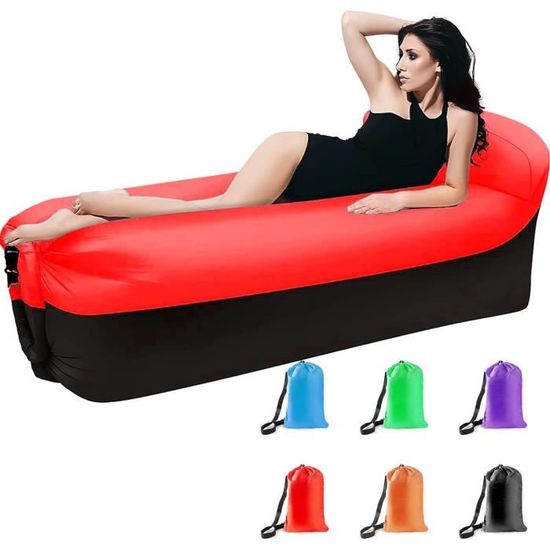 Gonflable Canapé Chaise Longue - Imperméable - Anti-fuites D'air Avec