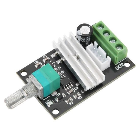 Module De Contrôle Moteur Double Pont H ZK-5AD - 5A, Tension 3-14V, Pour Moteurs CC Ou Pas-à-pas, PWM, 38x27x18 Mm - 7