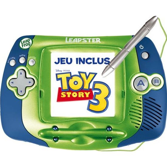 Console Leapster Toy Story 3 LEAPFROG Jeux éducatifs 48 ans