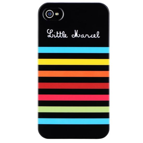 Coque De Protection Malossi Lion Pour IPhone 4/4S/5/5S - Neuf, Noir Et Blanc, Fabriqué En France