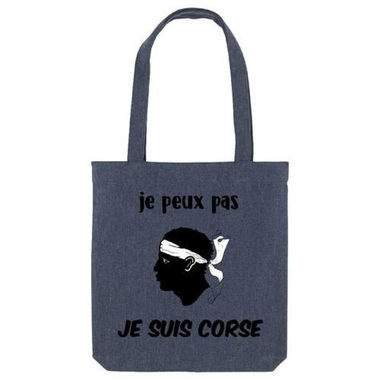 Groovy Crea Tote Bag "Je Peux Pas Je Me Barre à Tahiti" - Tote Bag
