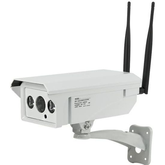 Caméra de Surveillance Caméra extérieure Vidéo sans Fil PNI IP30 Vie 1.3 MP GSM 4 G Slot SIM