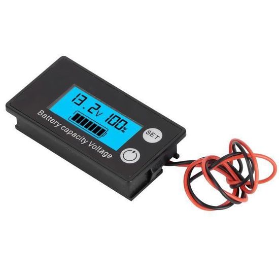 APPAREIL DE SURVEILLANCE Des Batteries Jauge De Tension LCD Avec