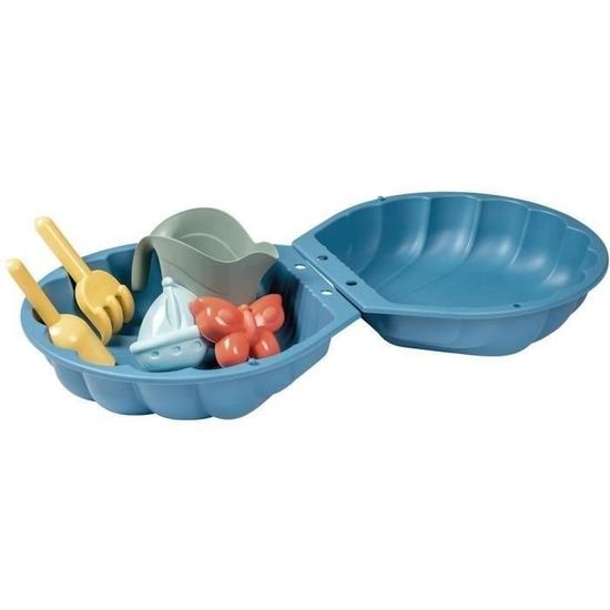 Smoby Seau De Plage Iron Man – Set Complet Avec Arrosoir, Pelle, Moule à Sable, Tamis Et Râteau – Fabriqué En Matière Recyclée – Dès 18 Mois – Fabrication Française