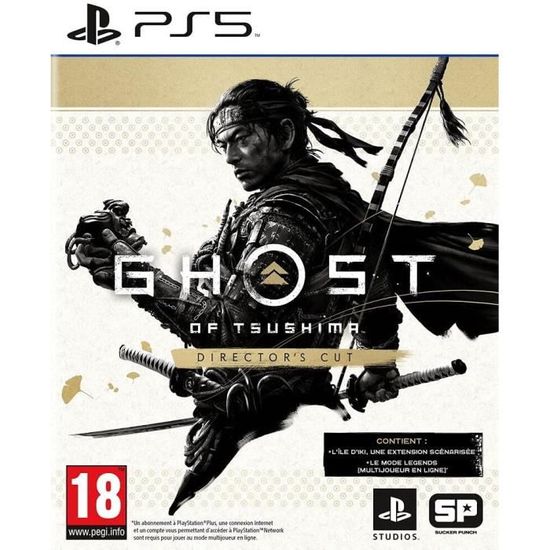 Ghost of Tsushima Director's Cut Jeu PS5 + 1 Led Flash (ios,android)