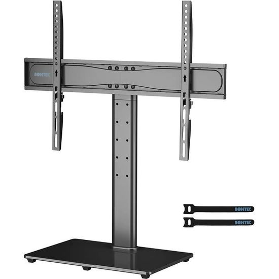 Support TV Sur Pied Universel 32-100 Pouces - Hauteur Réglable Jusqu'à 40kg, VESA 800x400 - Sans Fixation Murale