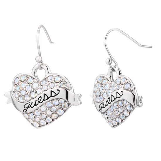 Boucles D'Oreilles Pendantes Lexane Argent Blanc Oxyde De Zirconium - 50160220534R00 • Marc Orian | Bijouterie en ligne