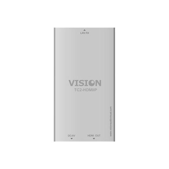 VISION Techconnect TC2-HDMIIP HDMI-over-IP (Receiver) Prolongateur audio-vidéo jusqu'à 120 m