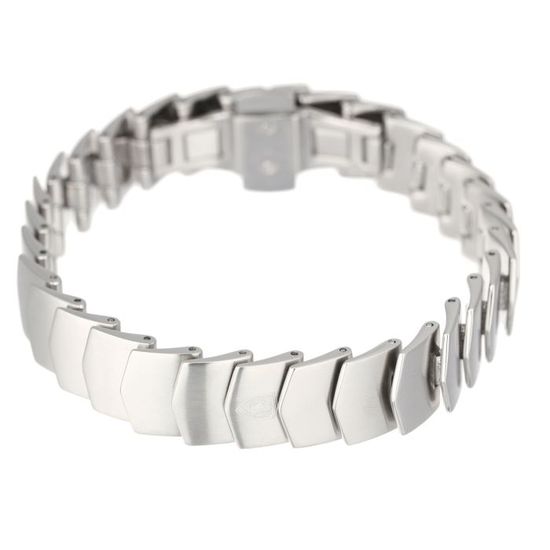 Bracelet En Cuir Gris Ferrari - Largeur 15.2 Mm, Neuf Sans étiquette, Boucle Classique Pour Montre De Collection